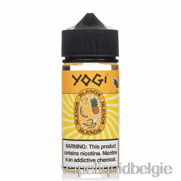 Vape Smaken Banaan Ananas Ijs - Yogi Blends - 100ml 0mg